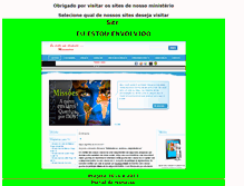 Tablet Screenshot of comunicadoressemfronteiras.com.br